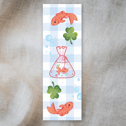 Goldfish Double-Sided Bookmark