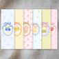 Coquette Dreams Bookmarks Flipable Double Sided