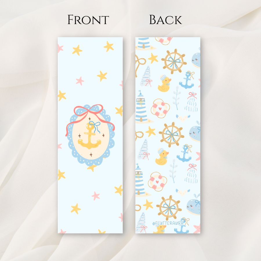 Coquette Dreams Bookmarks Flipable Double Sided