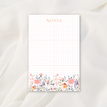 Floral Notepad | 4 x 6 inches