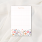 Floral Notepad | 4 x 6 inches