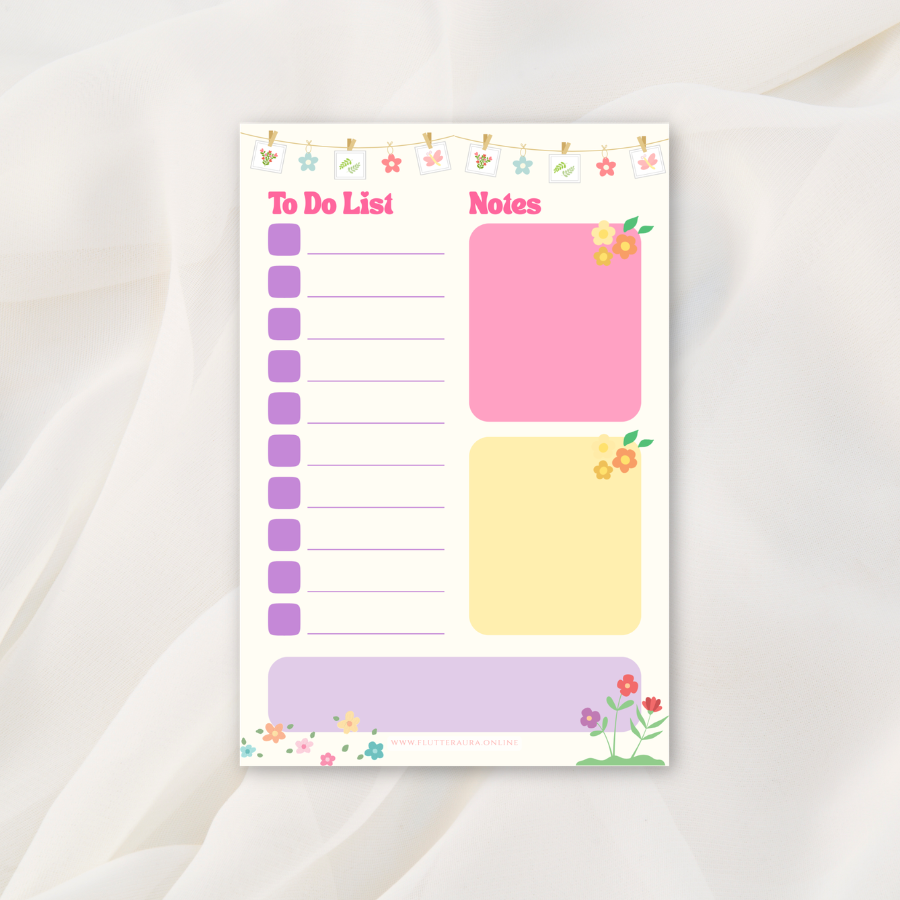 Spring To Do List | 4 x 6 inches