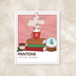 LIMITED | Pantone Festive Season Vinyl Sticker