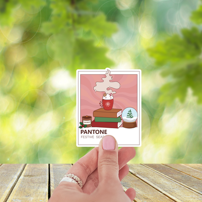 LIMITED | Pantone Festive Season Vinyl Sticker