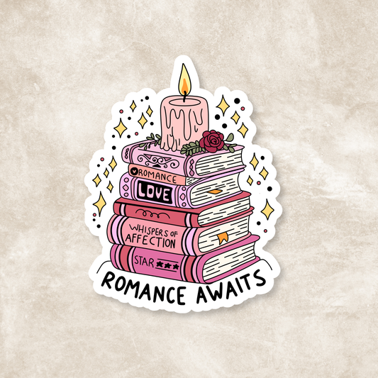 Romance Awaits Vinyl Sticker
