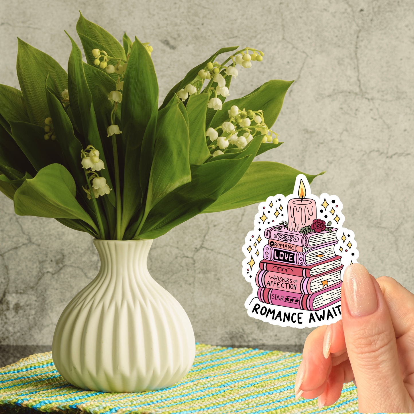 Romance Awaits Vinyl Sticker