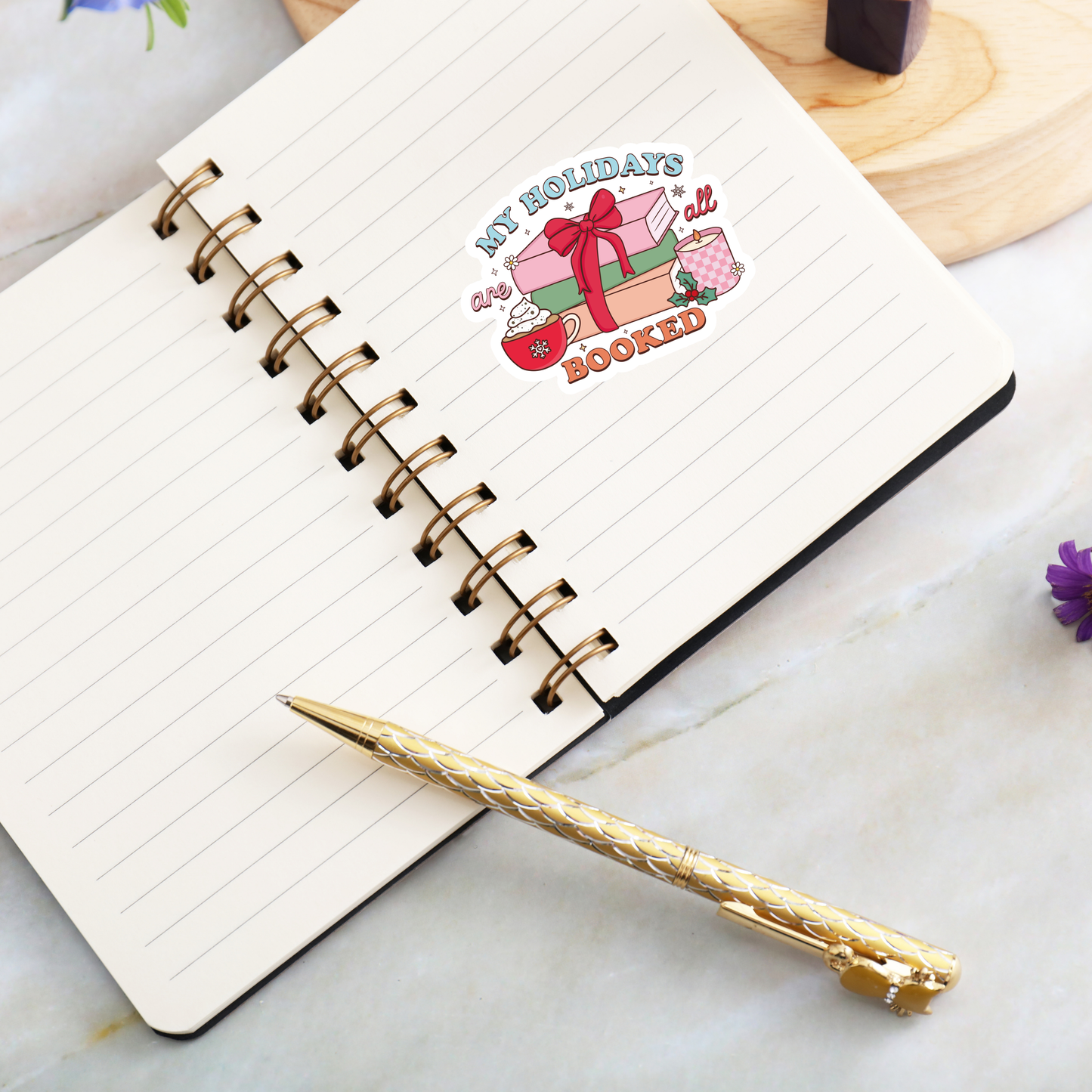 LIMITED | My Holidays Are All Booked Vinyl Sticker